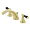 Kingston Brass KB962AKL Duchess Widespread Bathroom Faucet W/ Plastic Pop-Up, Brass KB962AKL - alternate 1